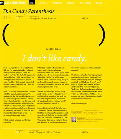The Candy Parenthesis