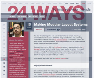 Making Modular Layout Systems screenshot